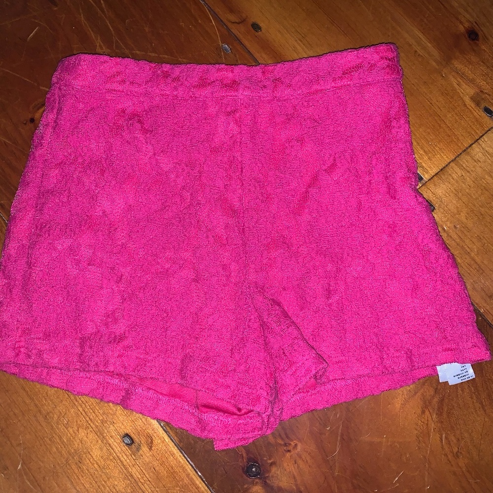FOREVER 21 HIGHWAISTED LACE SHORTS